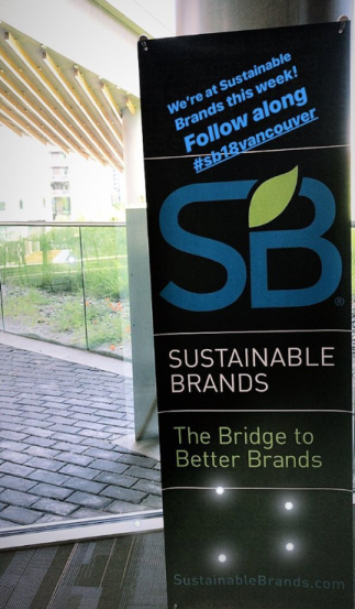 Sustainable Brands signage.