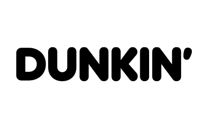 Logo for Dunkin.