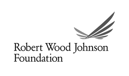 Logo for the Robert Wood Johnson Foundation.