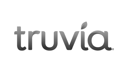 Logo for Truvia.