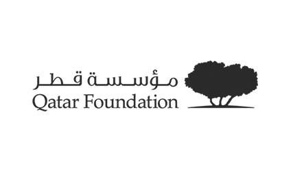 Logo for Qatar Foundation.