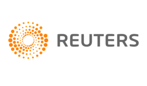 Logo for Reuters.