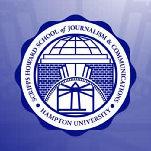Logo for Hampton University.