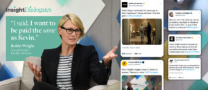 Actress Robin Wright advocating gender equality