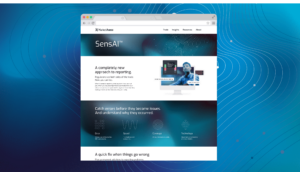 Design of MarketAxess SensAI website