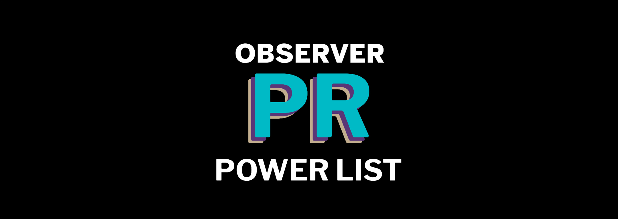 Logo for Observer PR Power List
