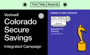 Vestwell Award Win for the Telly Awards