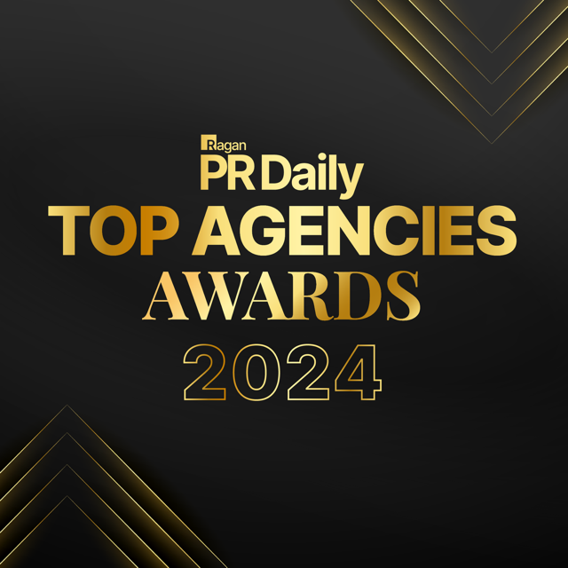 Logo for Ragan PR Daily's Top Agencies Awards 2024.