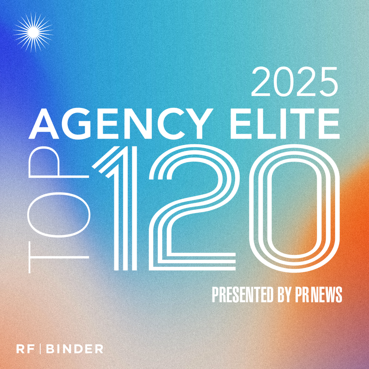 PR NEWS 2025 Agency Elite Top 100 Logo