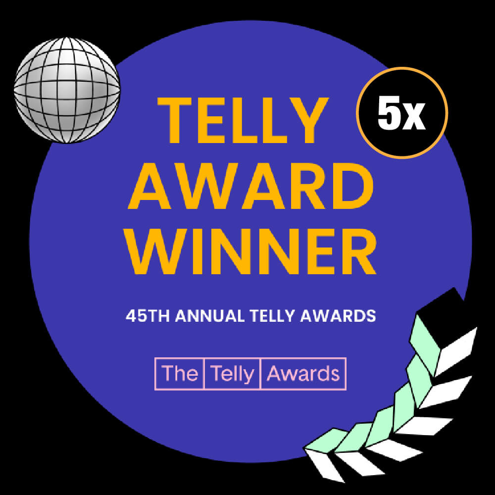 5x Telly Award Winner