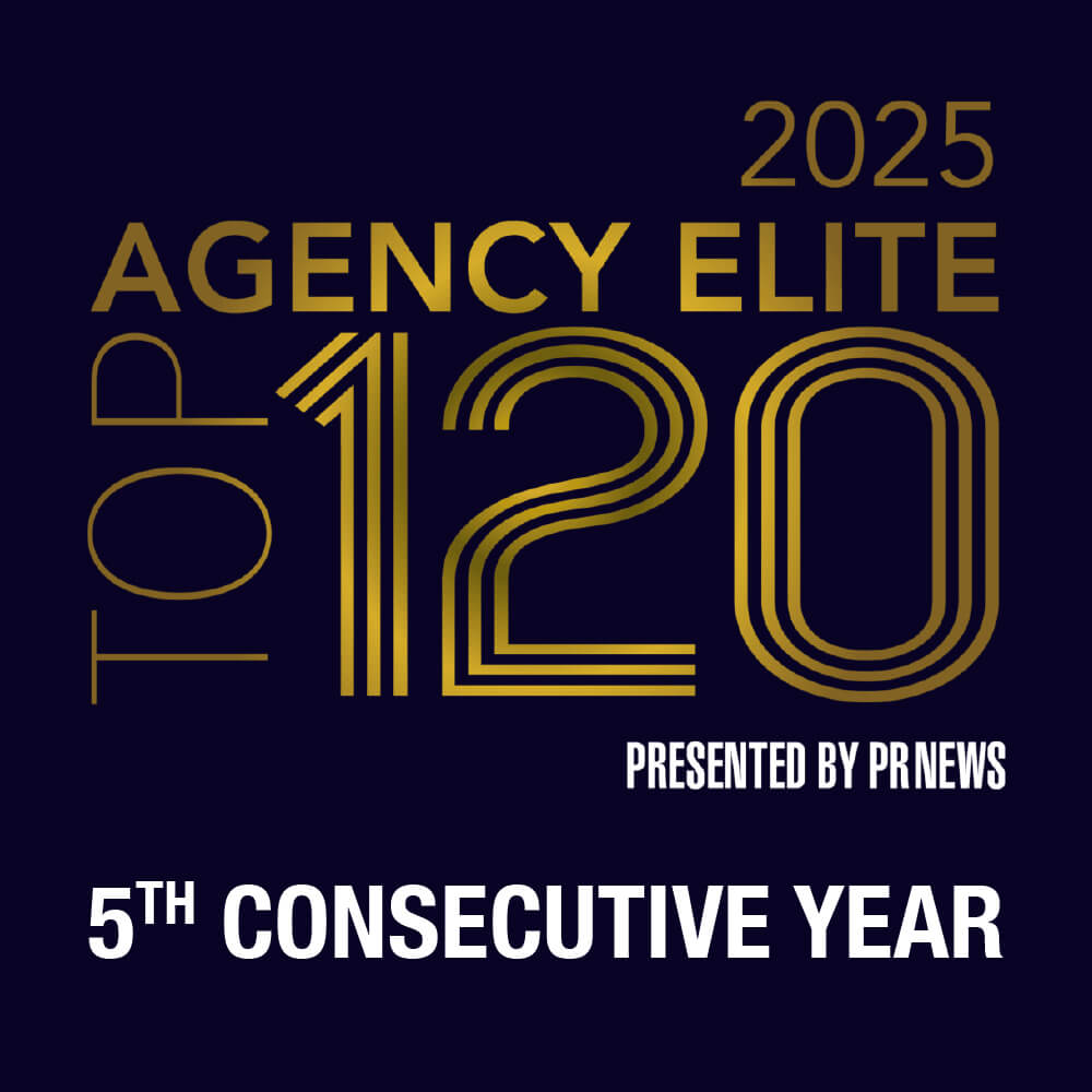 2025 Agency Elite Top 120 Presented By PRNews 5th Consecutive Year